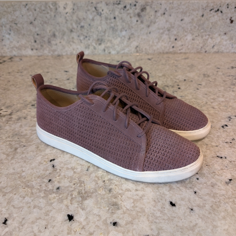 Lucky Brand Suede Women's Sneakers - Mauve